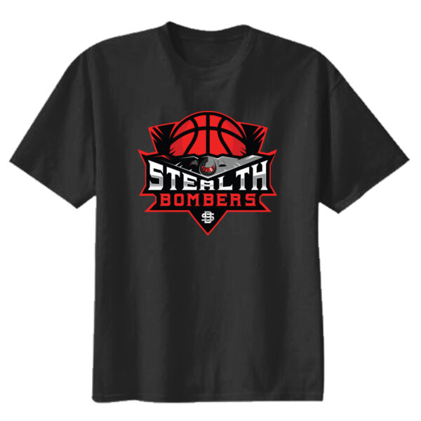 Stealth Bombers Basketball Youth Heavy Cotton 100% Cotton T Shirt Thumbnail
