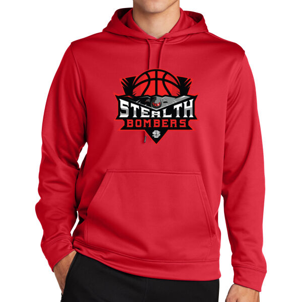 Stealth Bombers Basketball Fleece Hooded Pullover Thumbnail