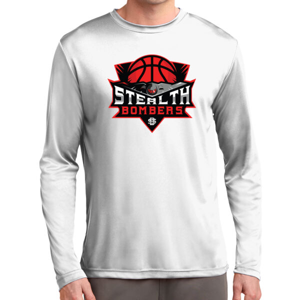Stealth Bombers Basketball Long Sleeve PosiCharge Competitor Tee Thumbnail