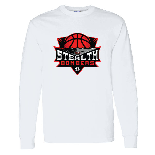 Stealth Bombers Basketball Heavy Cotton 100% Cotton Long Sleeve T Shirt Thumbnail