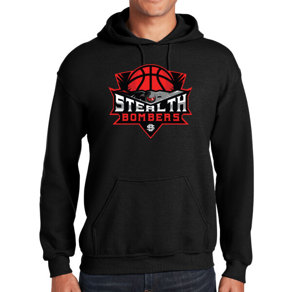 Stealth Bombers Basketball Heavy Blend Hooded Sweatshirt Thumbnail